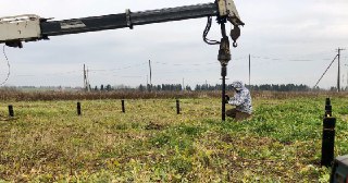 Установка винтовых свай Гатчина цена от 3146 руб.